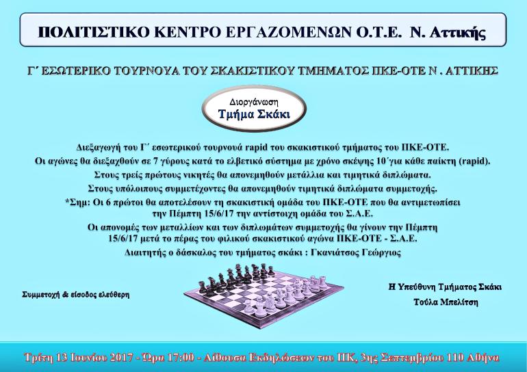 ΕΣΩΤΕΡΙΚΟ ΤΟΥΡΝΟΥΑ ΣΚΑΚΙ