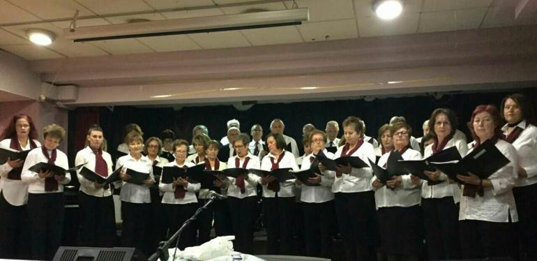 Η χορωδία του Π.Κ. στο Δήμο Χαιδαρίου