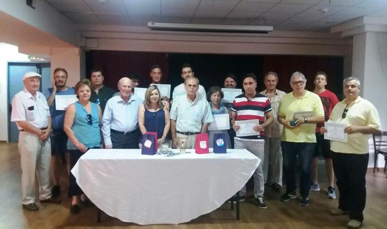 Φιλικος αγώνας σκάκι 15/6/2017